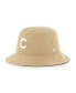 Фото #2 товара Men's '47 Khaki Chicago Cubs Chambray Ballpark Bucket Hat