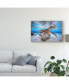 Фото #3 товара Barathieu Gabriel Dancing Octopus Canvas Art - 15" x 20"