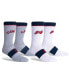 Фото #2 товара Youth Boys and Girls Cleveland Guardians 2-Pack Uniform Home and Away Crew Socks
