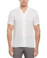 ფოტო #1 პროდუქტის Men's Geo Pattern Short Sleeve Button-Front Camp Shirt