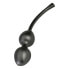 Фото #1 товара Вагинальные шарики Jane Wonda Kegel Balls, черные Mystim Силикон Силикон/ABS (Ø 3,3 cm)