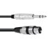 Фото #1 товара OMNITRONIC XLR To Jack Adapter cable 6.3 mm 2 m