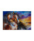 Фото #1 товара Marcia Baldwin '5 Feathers Indian War Horse' Canvas Art - 19" x 12"
