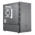 Cooler Master MasterBox MB400L - Mini Tower - PC - Black - micro ATX - Mini-ITX - Plastic - Steel - 16.6 cm