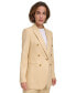 Фото #3 товара Women's Faux-Double-Breasted Button-Front Blazer