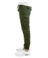 Фото #2 товара Men's Cotton Stretch Twill Cargo Joggers