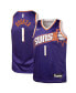 ფოტო #1 პროდუქტის Big Boys Devin Booker Purple Phoenix Suns Swingman Jersey - Icon Edition