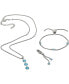 ფოტო #3 პროდუქტის Swiss Blue Topaz Popcorn Link Drop Earrings (1-1/5 ct. t.w.) in Sterling Silver