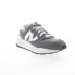 Фото #3 товара New Balance 574 M5740VPB Mens Gray Suede Lace Up Lifestyle Sneakers Shoes