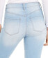 Juniors' Curvy Distressed Skinny Ankle Jeans