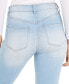 ფოტო #7 პროდუქტის Juniors' Curvy Distressed Skinny Ankle Jeans