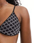 Фото #4 товара Mango triangle hotfix bralet in black