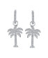 Фото #2 товара Серьги Bling Jewelry Hawaiian Palm Tree Dangle