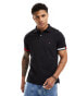 Фото #4 товара Tommy Hilfiger Slim Fit Polo in Black