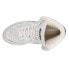 Фото #8 товара Diadora Mi Basket Used Metallic High Top Womens White Sneakers Casual Shoes 176