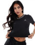 Jordan knitted jumpan top in black