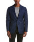 Фото #3 товара Armani Exchange Wool Blazer Men's Blue 36L