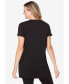 ფოტო #3 პროდუქტის Plus Size Soft Pj Tunic Tee