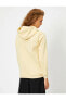 Kadın Sarı Uzun Kollu Sweatshirt