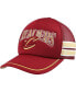 Men's Wine Cleveland Cavaliers Sidebrand Stripes Trucker Adjustable Hat