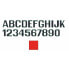 Фото #1 товара INTERNATIONAL LETTERFIX 1 Number Stickers