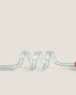 Детская посуда для кормления ZARAHOME - Детская прозрачная спиральная трубка с силиконовым украшением Микки Маус Disney Синий, 4.3 x 28 x 1.7 cm - фото #21