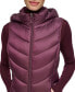 ფოტო #4 პროდუქტის Women's Packable Hooded Puffer Vest, Created for Macy's