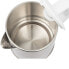 Clatronic WKS 3692 - 1.5 L - 2200 W - Stainless steel,White - Plastic,Stainless steel - Overheat protection - Cordless