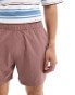 Фото #2 товара Hollister 5inch tonal logo nylon hybrid shorts in dusky pink