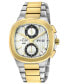 Фото #1 товара Наручные часы Citizen men's Eco-Drive Axiom Diamond Accent Gold-Tone Stainless Steel Bracelet Watch 40mm AU1062-56G.