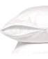 Фото #4 товара Подушка защитная CIRCLESHOME 100% хлопок с молнией – белая (4 шт.)