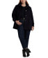 Фото #5 товара Women's Plus Size Hooded Walker Coat