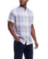 Фото #5 товара Men's Short Sleeve Plaid Shirt