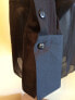 INC International Concepts Women's Long Sleeve Button Down Shirt Front Black 4
