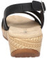 ფოტო #3 პროდუქტის Women's Gannett Buckle Slingback Wedge Sandals