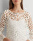 Фото #3 товара Women's 3/4-Sleeve Lace Sheath Dress