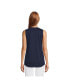 Фото #2 товара Women's Tall Supima Cotton Tunic Tank Top