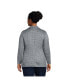 Фото #5 товара Plus Size Sweater Fleece Blazer Jacket - The Blazer