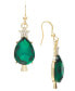 ფოტო #1 პროდუქტის Gold-Tone Crystal Teardrop Earrings, Created for Macy's