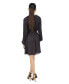 Фото #2 товара Платье длинное с рисунком под кожу змеи Michael Kors для женщин