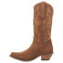 Dingo Out West Tall Embroidered Round Toe Cowboy Womens Brown Casual Boots DI92 6 - фото #3