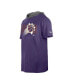 Фото #3 товара Men's Purple Phoenix Suns Active Hoodie T-shirt
