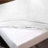 Fitted bottom sheet Hosteline IRIS PREMIUM White King size