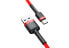Фото #4 товара Кабель USB-C Baseus Cafule 2A 2м красный - Цифровой