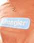 Wrangler logo t-shirt in orange