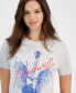 ფოტო #3 პროდუქტის Juniors' Nashville Graphic T-Shirt