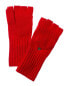 Фото #1 товара Amicale Cashmere Knit Pop Top Cashmere Gloves Women's Red