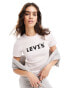 Фото #2 товара Levi's exclusive to ASOS cropped t-shirt with chest logo in pink