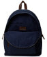 Men's Embroidered Canvas Backpack