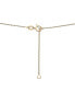 ფოტო #2 პროდუქტის Diamond Enamel Butterfly Necklace (1/10 ct. t.w.) in 10k Yellow Gold, 17" + 1" extender